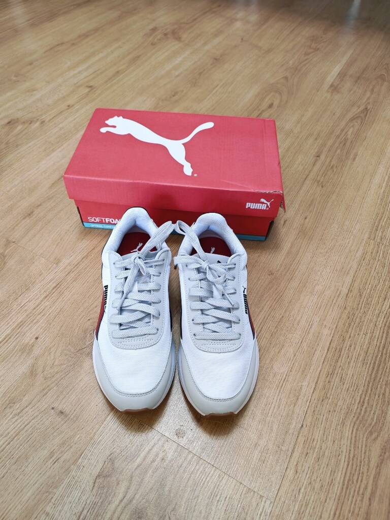 PUMA R78 BEYAZ KIRMIZI SNEAKER — görsel 8/9