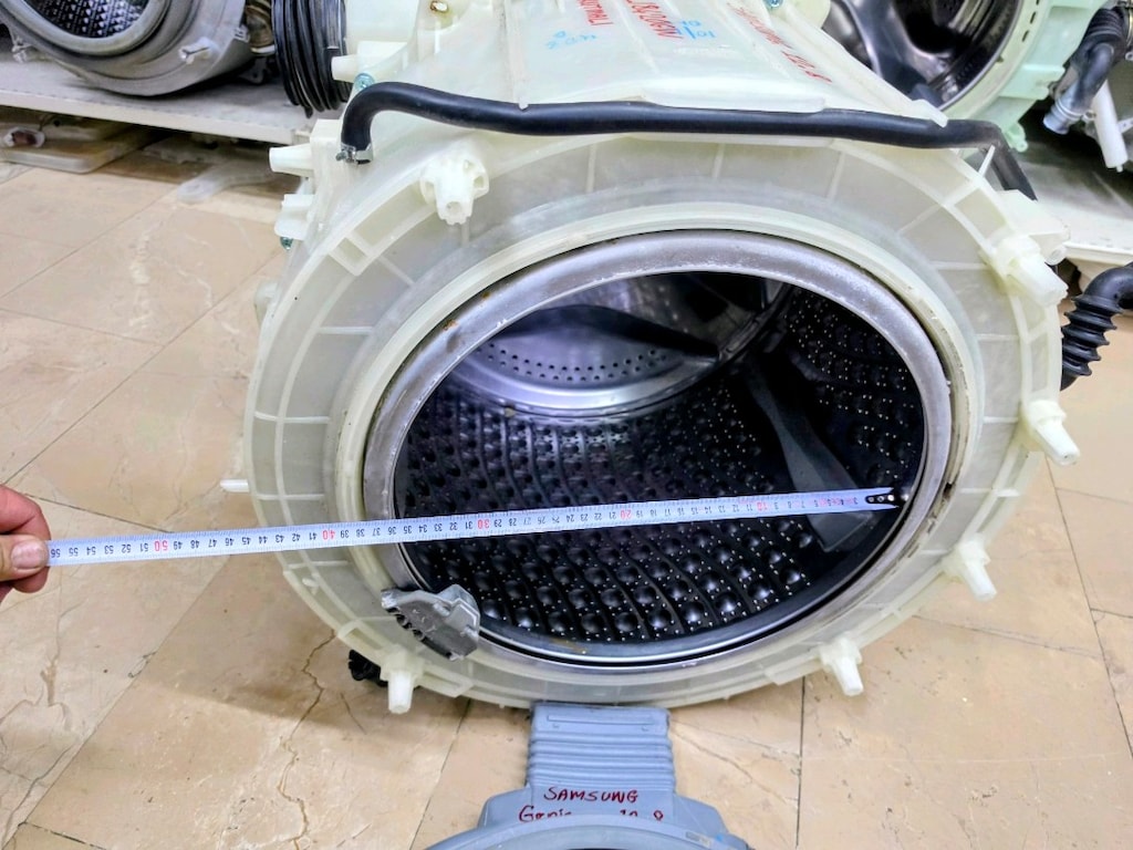 Samsung WD12J8420GW 12 Kg / 8 Kg Kurutmalı Çamaşır Makinesi Kazanı - 2 - 5