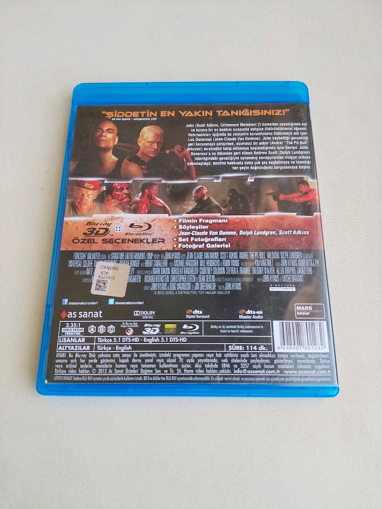 orijinal blu ray film 3d ve 2d birarada - 2