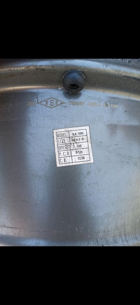 4 adet sıfır ayarında 5 x120 bijon aralığında 5 kol cant takımı temiz - 10