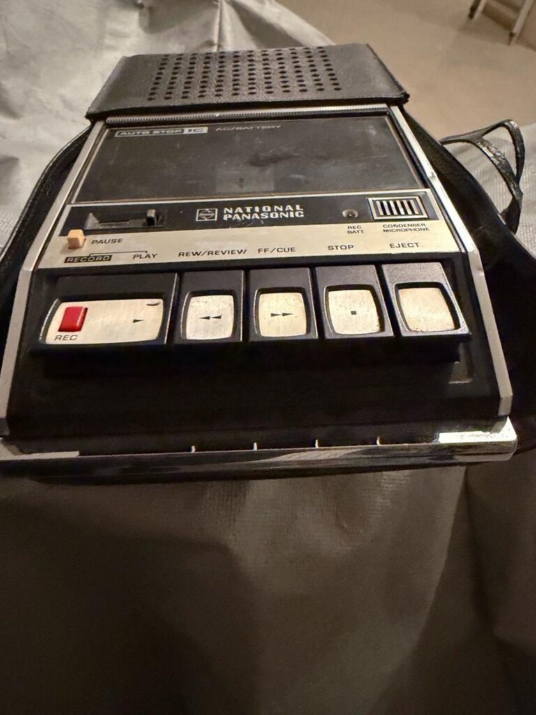 Eski Nostaljik Panasonic kaset çalar SON FİYAT - 7