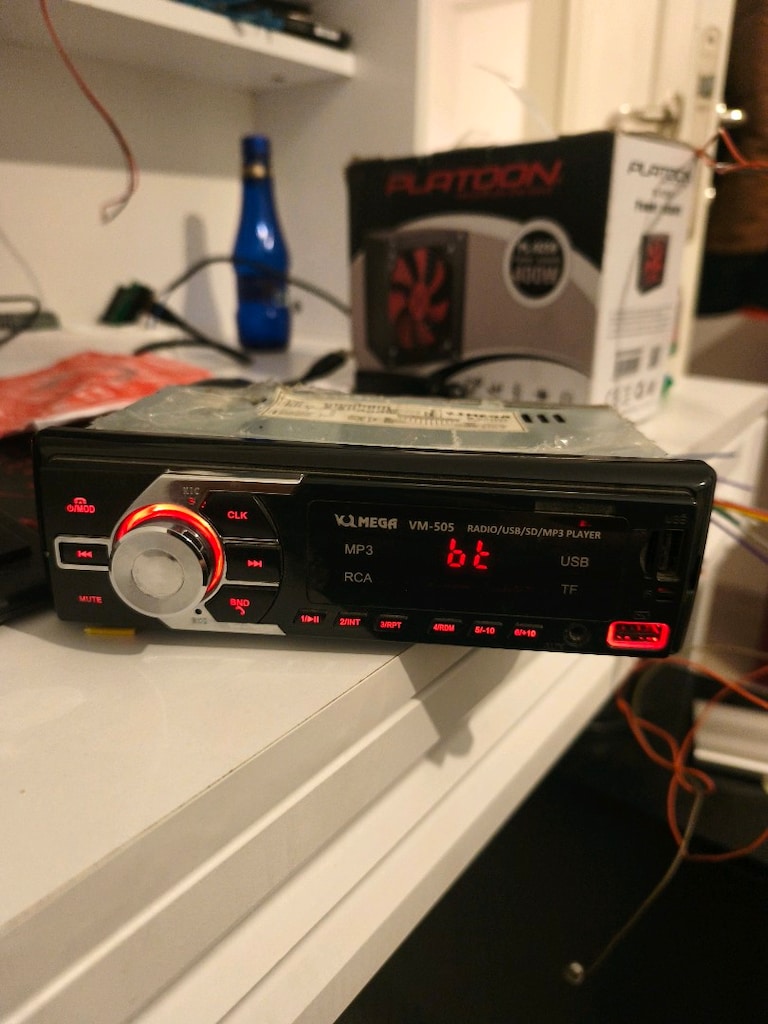 Bluetooth SD USB FM oto teyp - 2