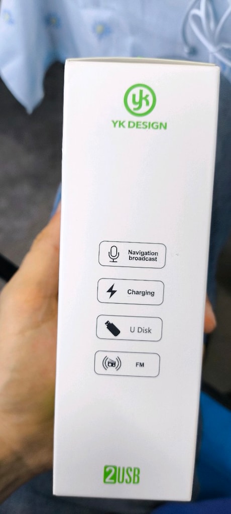 3'lü Şarj Kablolu Araç İçi Bluetooth Kiti - Sıfır Kutulu - 2