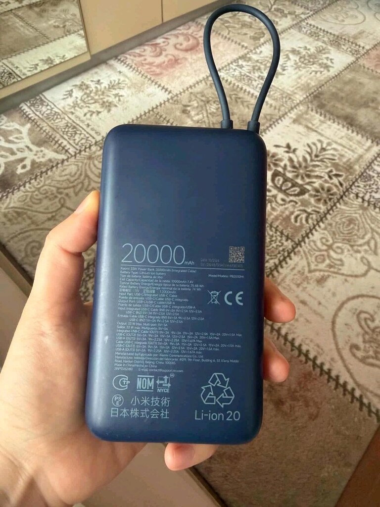 Orjinal Xiaomi Powerbank 20.000mAh - 2