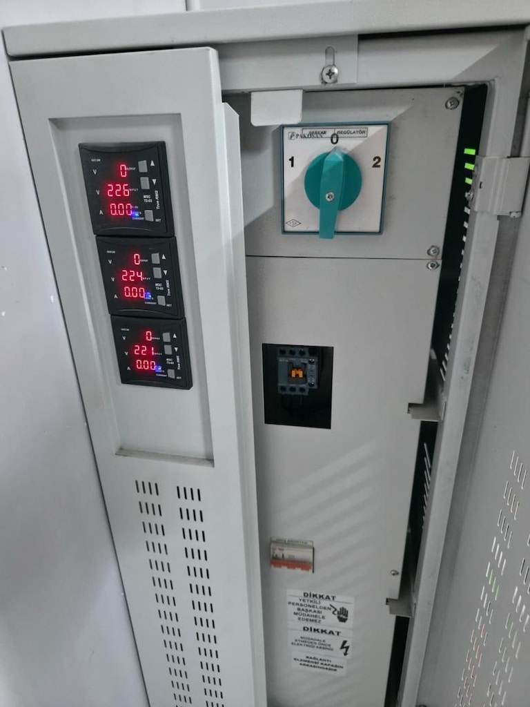 22.5 kva trifaze servo regülatör - 2