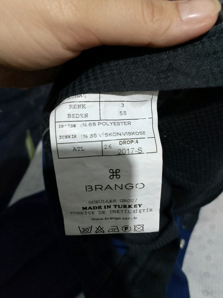 erkek takım elbise 58 beden - 6