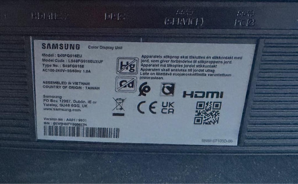 samsung monitor 1ms 144hz 49 inç (2 ADET) - 2