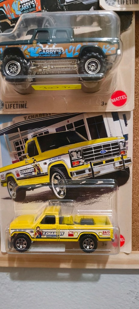 Matchbox GGF12 Trucks / Handy Services (Hizmet Araçları) 5'li Tam Set - 5