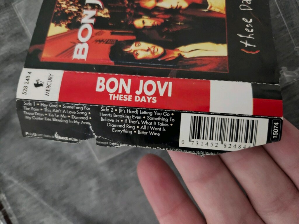 Bon Jovi Keep The Faith ve Thesee Days Kasetleri - 4