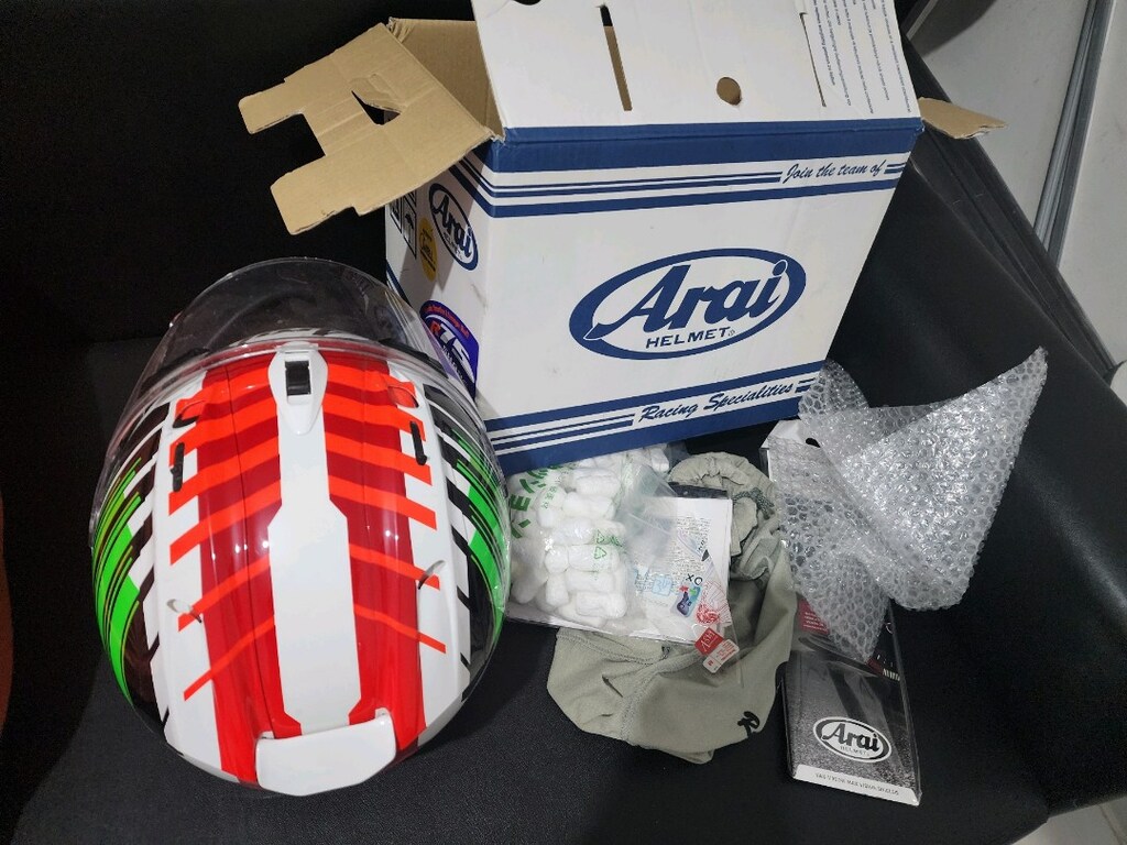 Arai RX7V Evo Rea Green - 2