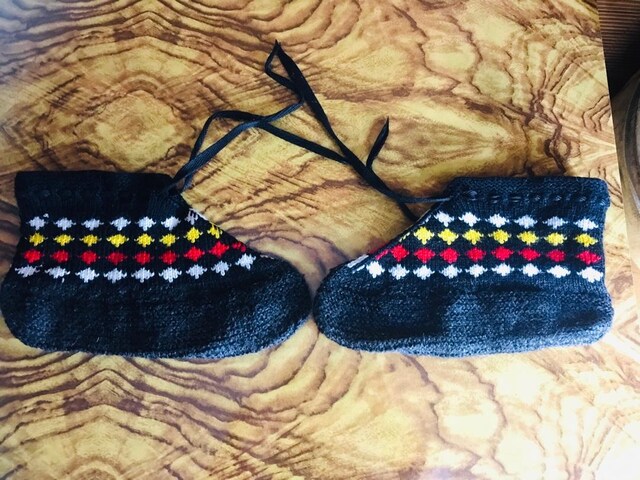 Bağcıklı Ev Patiği (23cm)