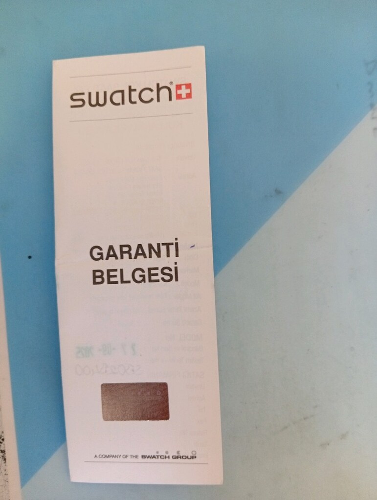 ORJİNAL SWATCH BİG BOLD CHORONO - 3