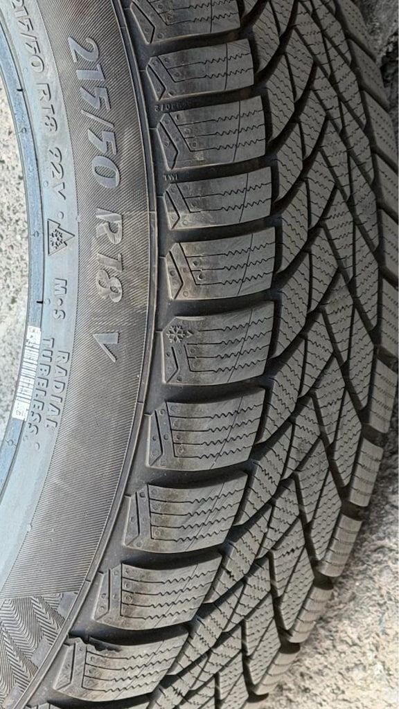 215/50/R18 KIŞ LASTİĞİ VW TROC 1 ay kullanılmış MATADOR nordica - 2