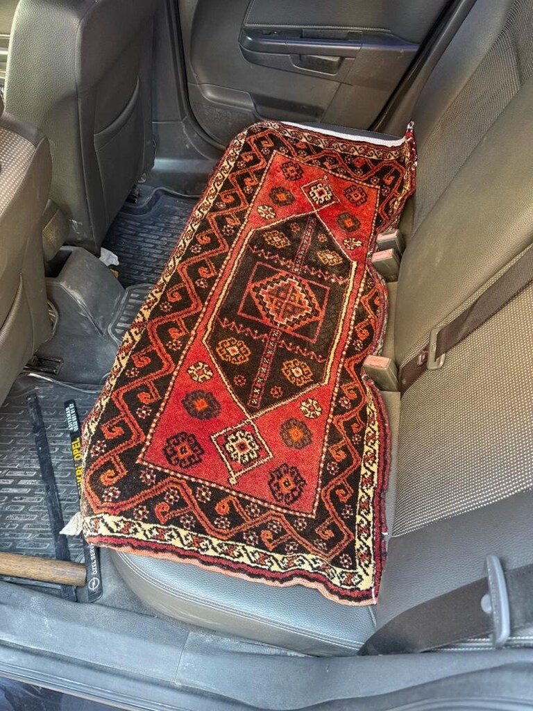 el yapımı yastık halı araç koltuğuna uygun - 3