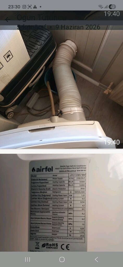 airfel mobil klima sucak soguk - 2