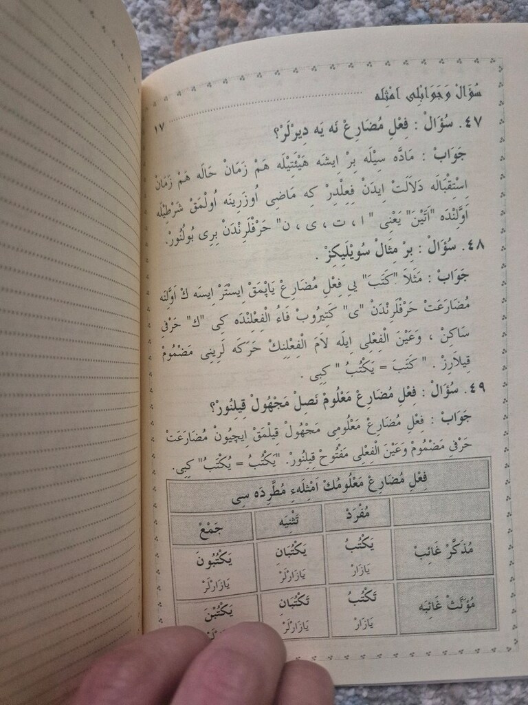 Soru-Cevap Osmanlıca Emsile Kitabı - 2