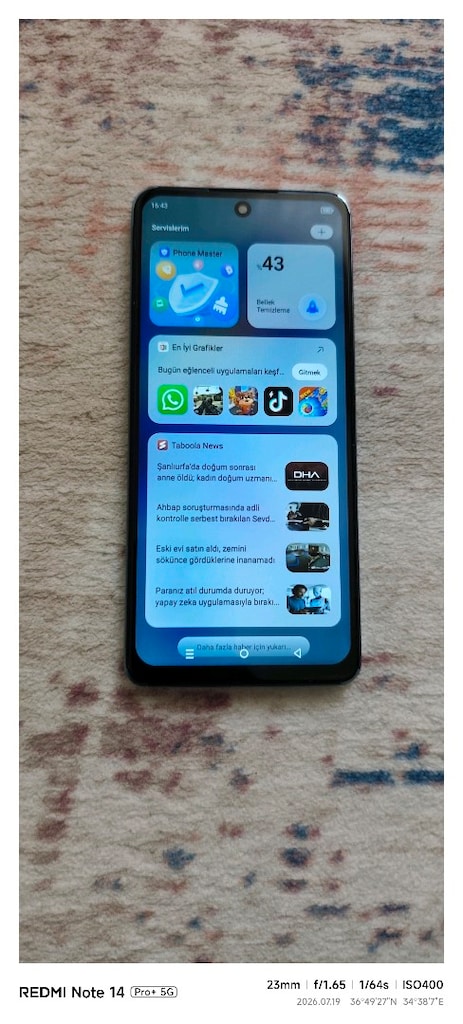 İNFİNİX NOTE 30 128 GB HAFIZA 16 GB RAM TÜRKİYE CİHAZI ORJİNAL AKTİF - 8
