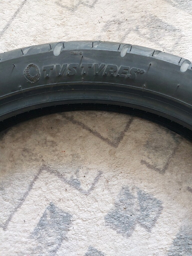 MOTOSİKLET-TVS Raider 125-ORİJİNAL ön lastik-80/100-17 - 4