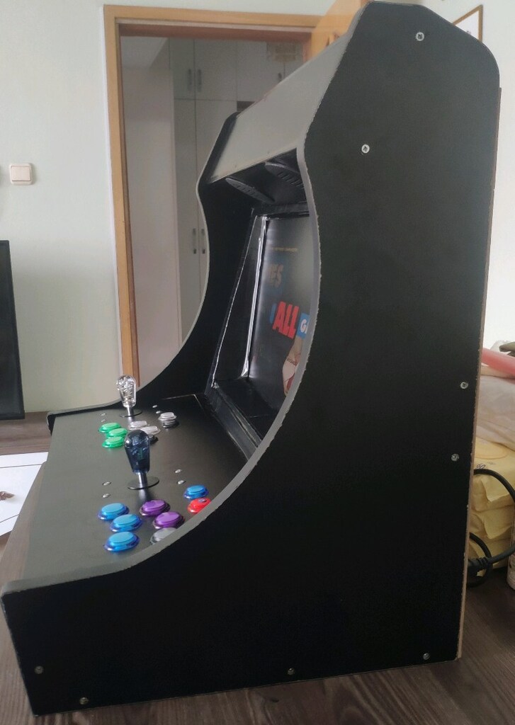 Arcade Bartop Atari Oyun Makinesi - El yapımıdır - 2