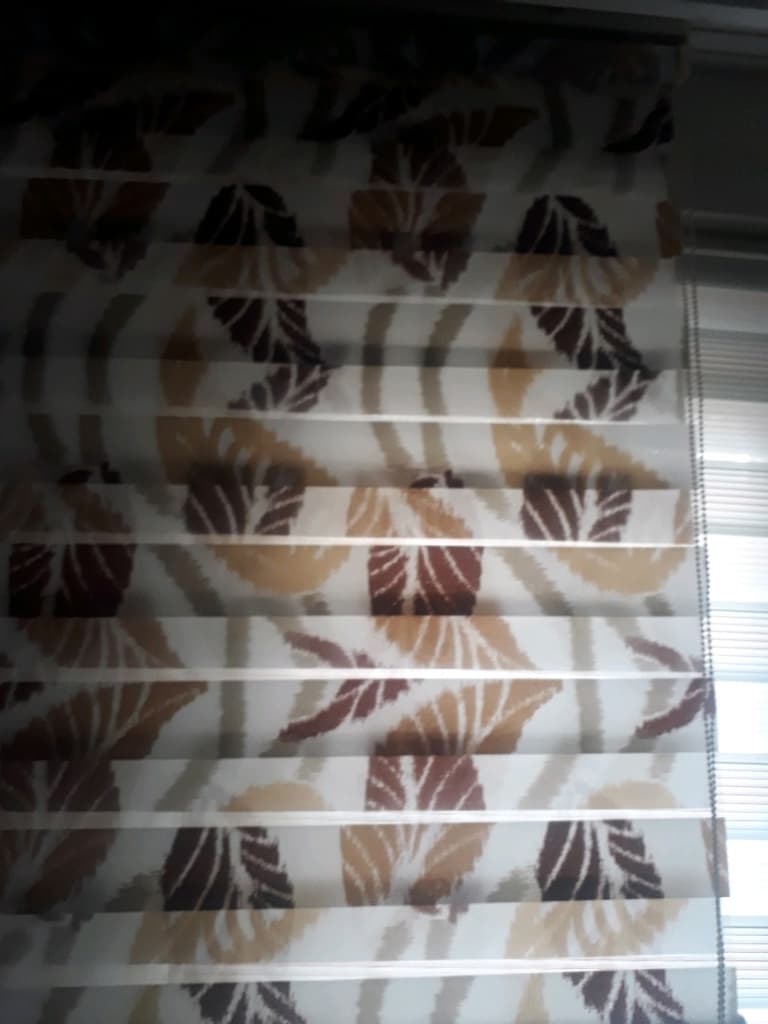 zebra perde desenli - 2