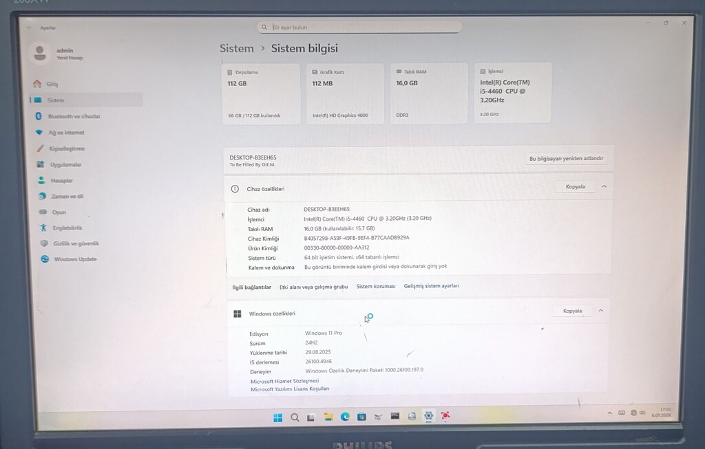 İNTEL İ5 4460 3.2 GHZ 1150 İŞLEMCİ - SORUNSUZ - 4