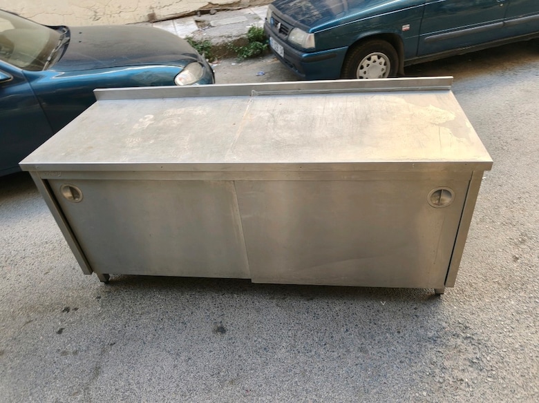 krom kapaklı çalışma tezgahı - 5