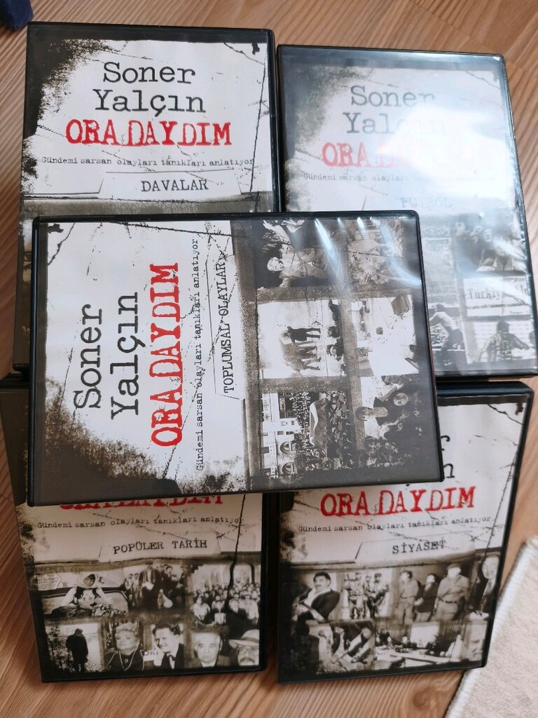 Soner Yalçın oradaydım DVD seti - 3