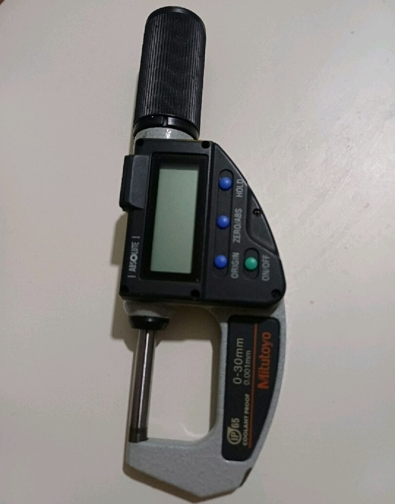 Mikrometre Mitutoyo 0–30 mm IP65 C Yurt Dışı Ürün - 4