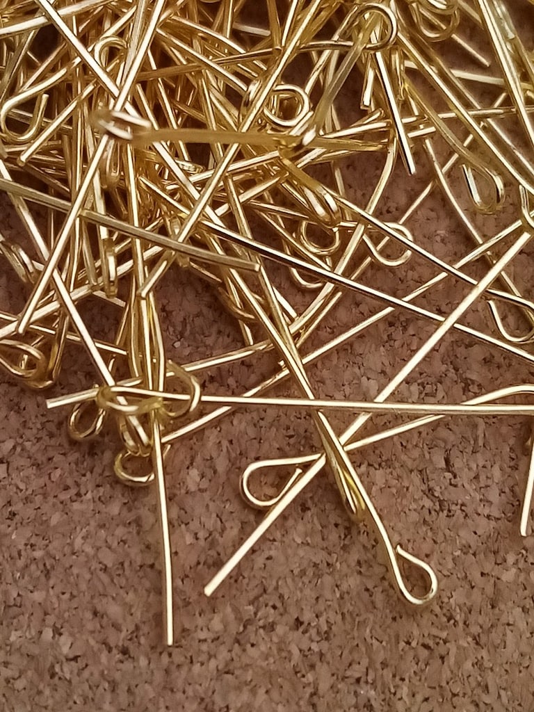Habbe İğnesi Takı Çivisi 4 cm. 300 Adet civarı - 3