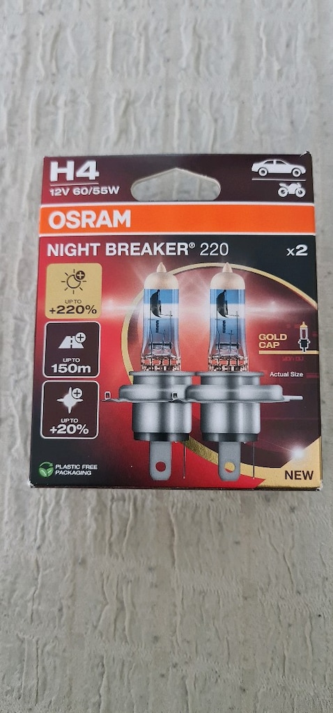 3 SET BİRLİKTE H4 PHOTON LED VE OSRAM NIGHT BREAKER - 6