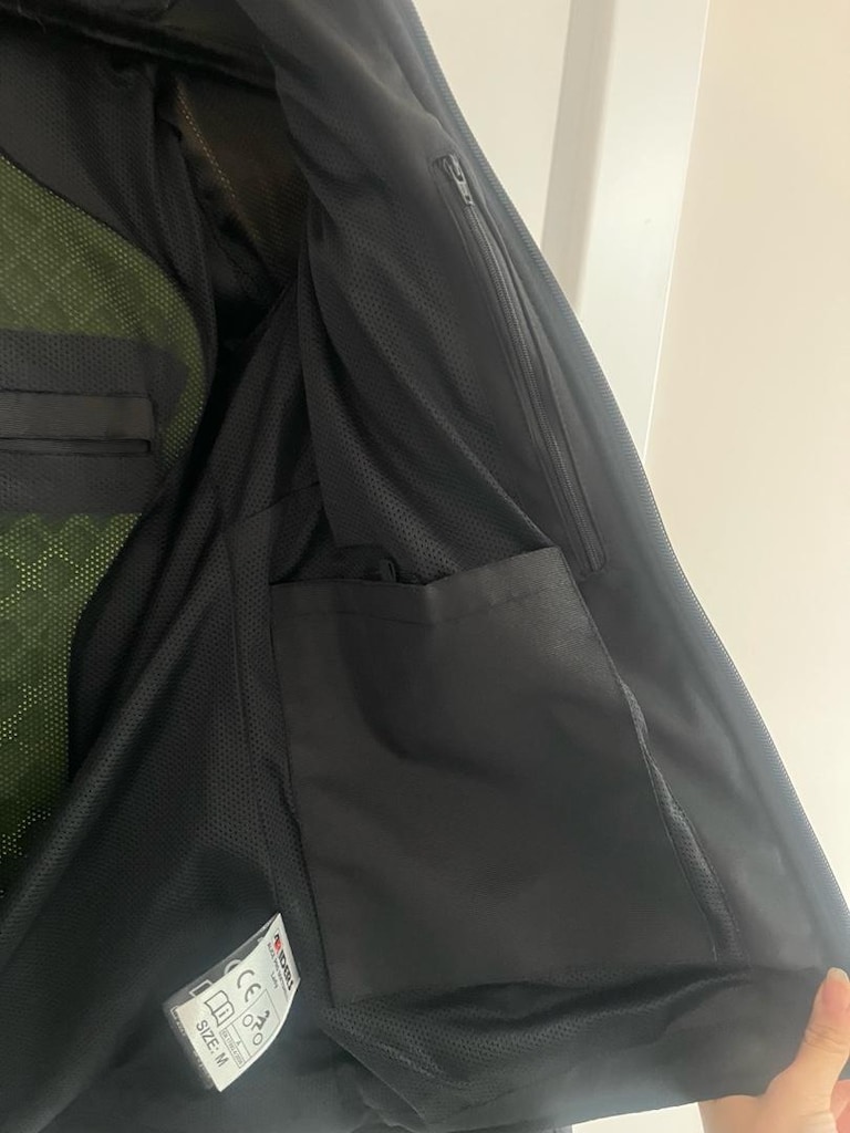 4Riders Rex Pro Korumalı Softshell Motosiklet Montu Siyah - 6