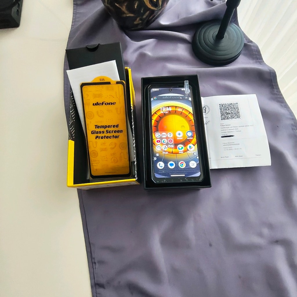 ULEFONE ARMOR 30 PRO TR CİHAZI FATURA KUTU EKSİKSİZ NOKTA HATASIZ - 3
