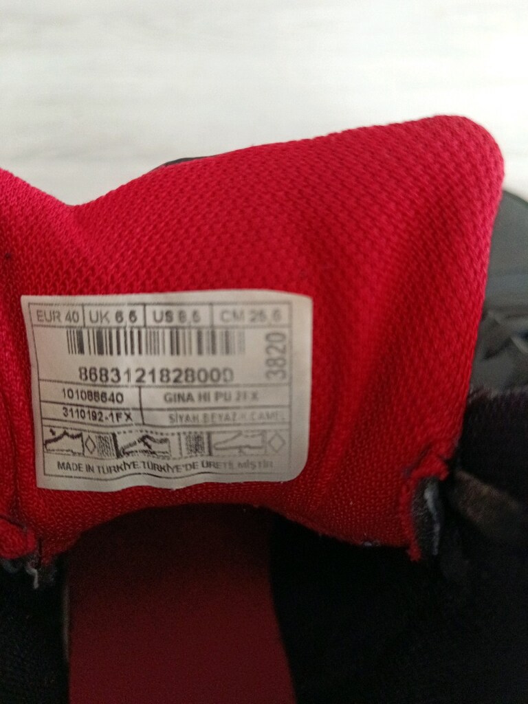 Siyah Erkek Sneaker Ayakkabı - 3