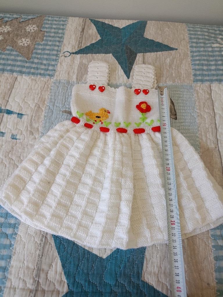 BEBEK BEYAZ ELBİSE - 4
