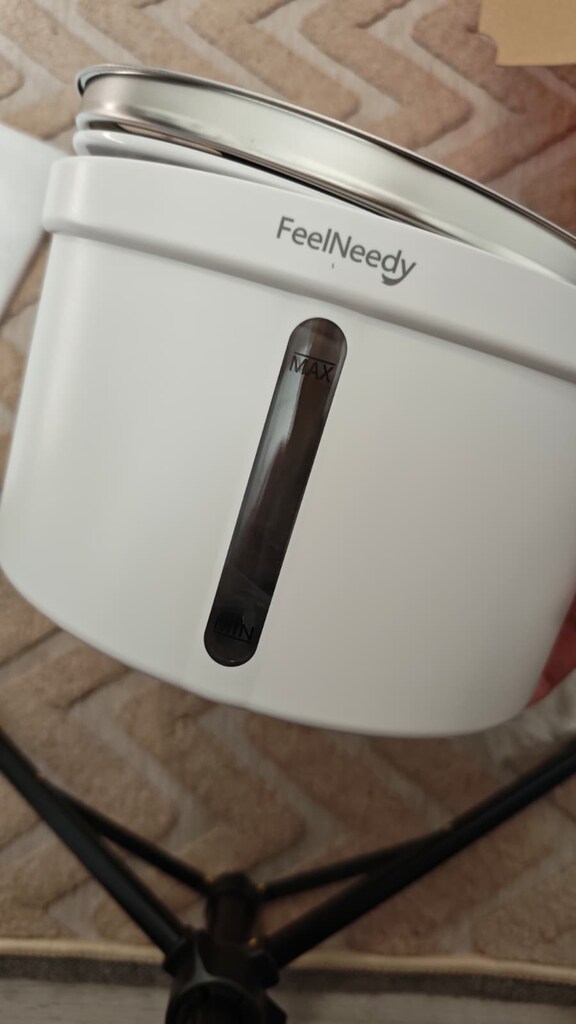 FeelNeedy 3.5L Kablosuz Paslanmaz Çelik Kedi Su Pınarı - Sıfır - 3