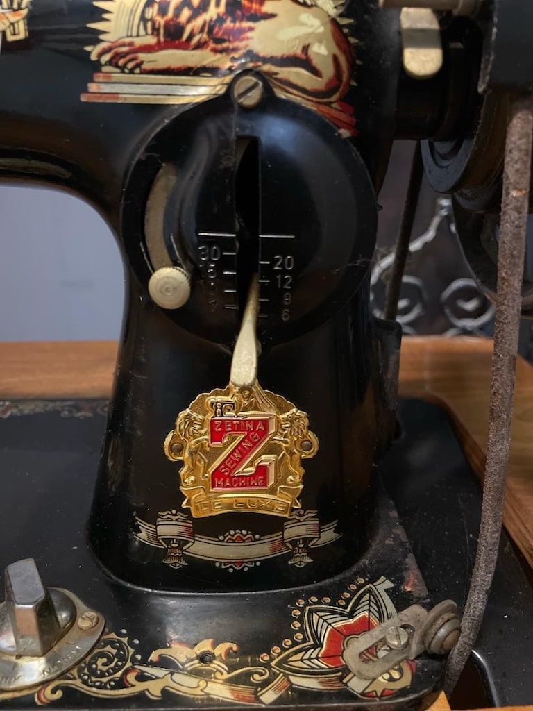 zetina antika dikiş makinesi 1978 - 11