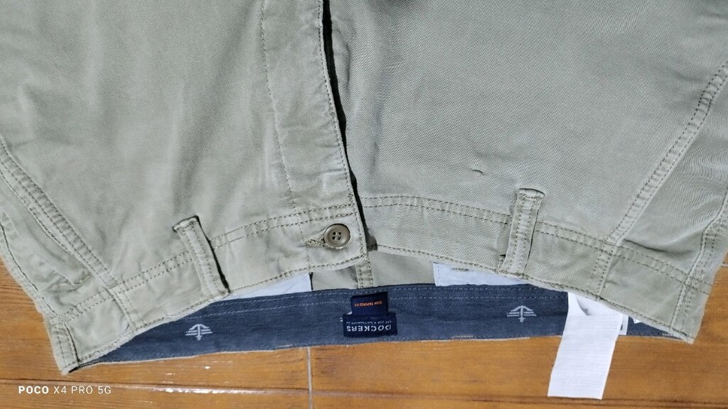 #Dockers likralı  pantolon..Ağda yırtık var, terzide halledilir. - 4