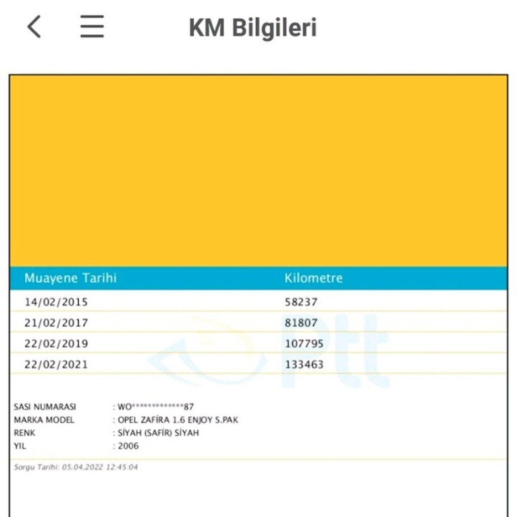Opel Zafira Enjoy 2006 hasar kaydı yok 181 bin km de LPG li - 11
