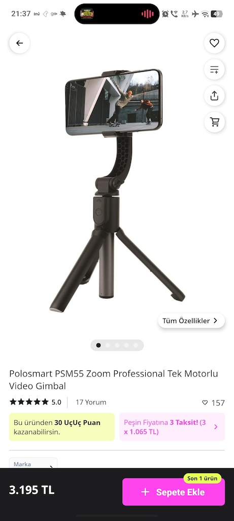 sıfır gimbal