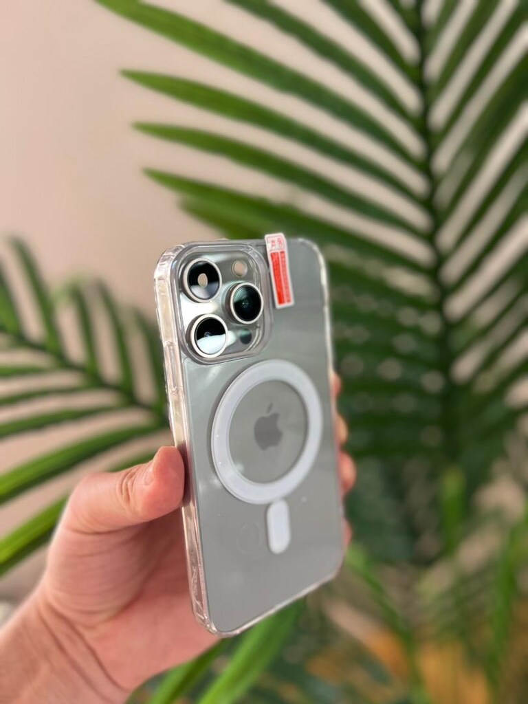 iPhone XR-15 Pro Kılıf iPhone XR 15 Pro Dönüşüm Kasa Kılıfı Magsafe - 7