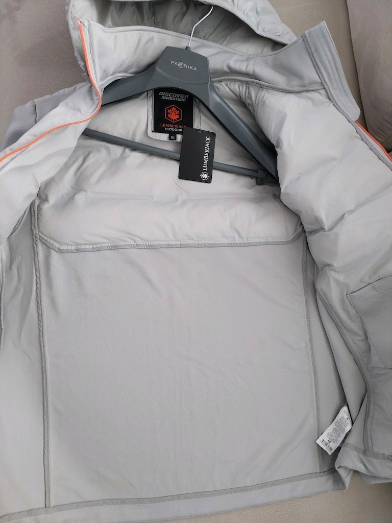 Yeni Lumberjack outdoor kapüşonlu mont XL - 6