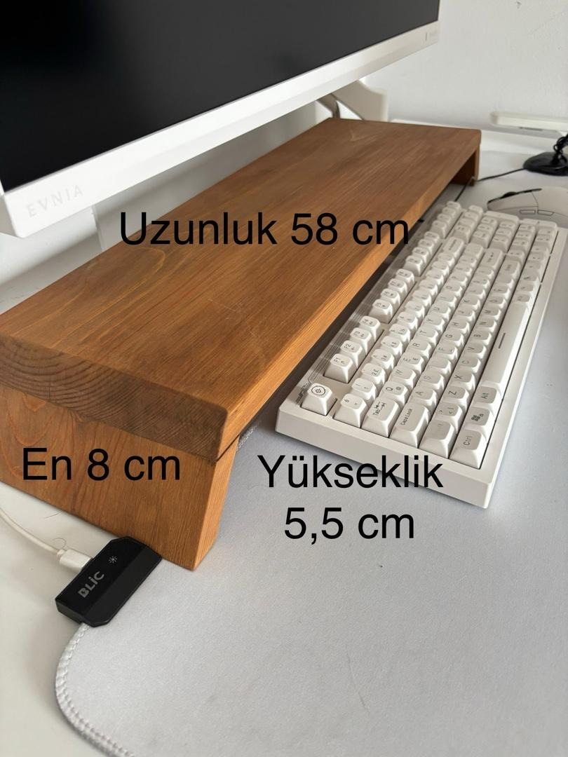 Ahşap Monitör Standı - 2