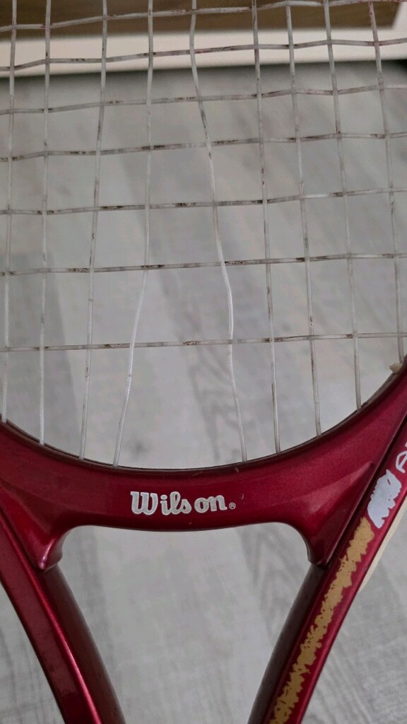 Wilson advantage 95 high beam 27 inç tenis raketi - 12