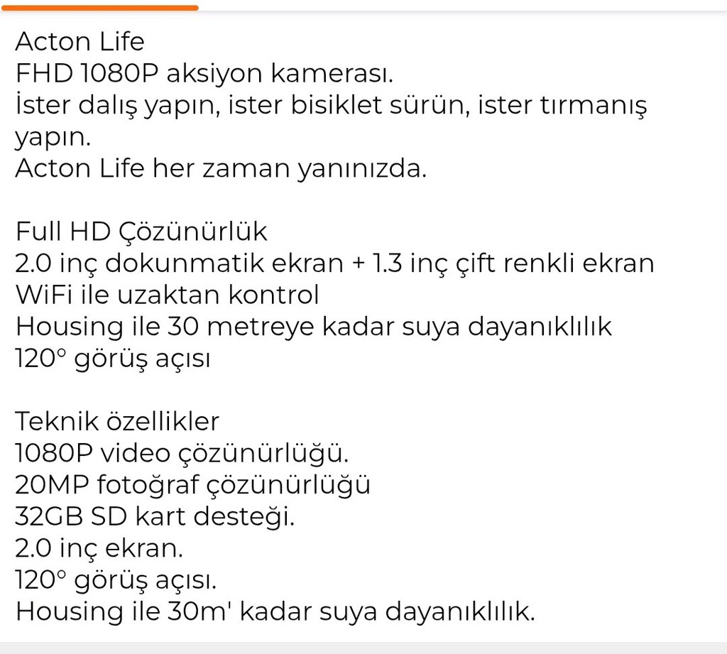 aksiyon kamera - 7