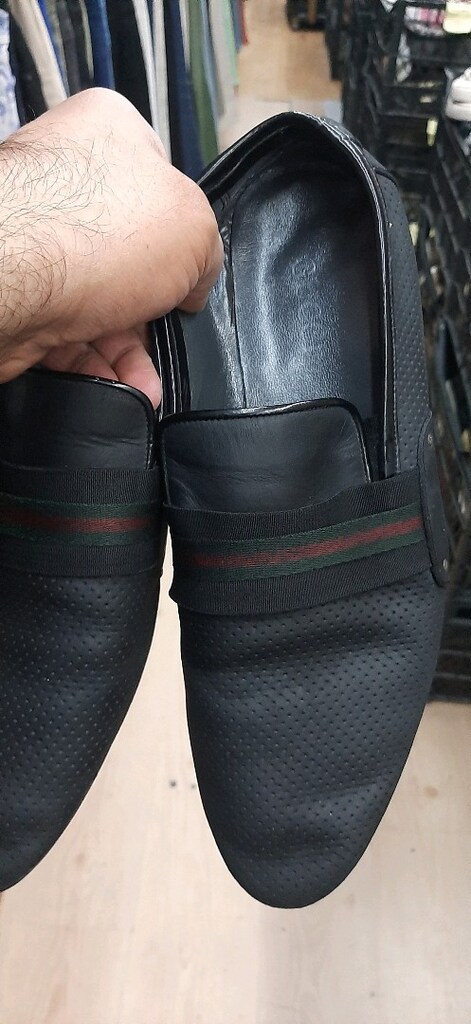 orijinal gucci 43 numara deri ayakkabı - 8