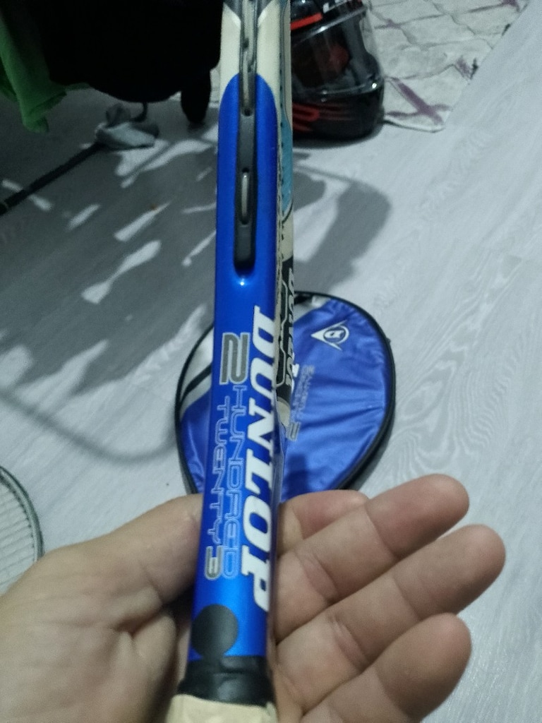 Dunlop 2 Hundred Twenty 7 model yetişkin tenis raketimi orijinal taşım - 2
