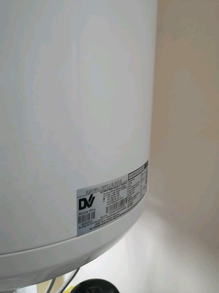 Temiz / Az Kullanılmış Dolce Vita Aqua Konfor MTC 65 lt termosifon - 5