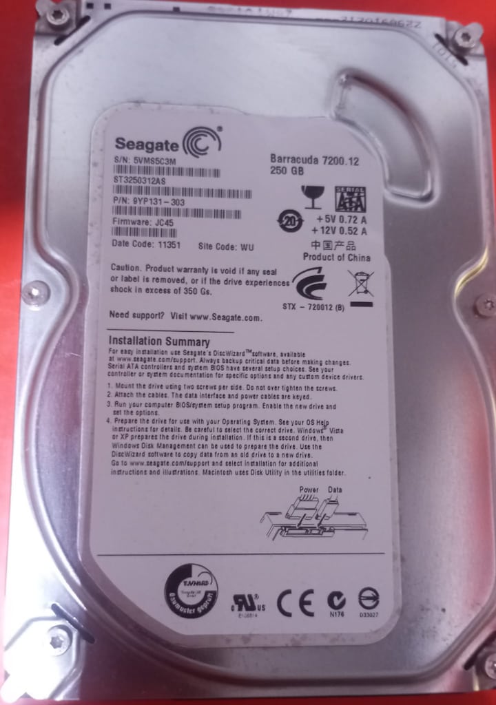 WD My Book 3.5” Harici Harddisk (250GB HDD – USB2.0 - Sorunsuz) - 6