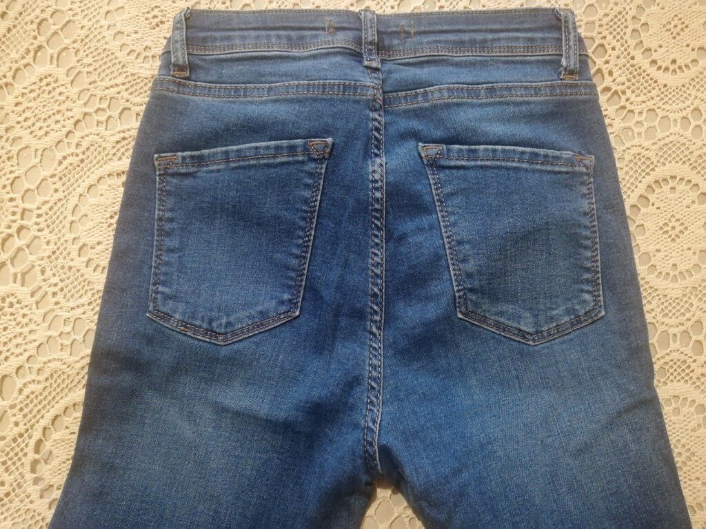 pantolon jeans Olgun Erkun 36 beden kanaviçe işlemeli Ist Pendik — görsel 5/6