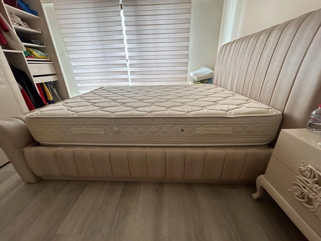 Karyola Deri yatak başlıklı - 3